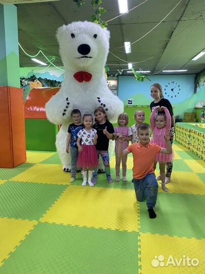 Аниматор/ поздравление от Белого медведя