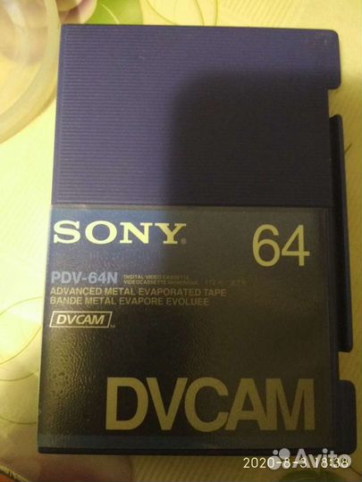Видеокассета Sony dvcam 64