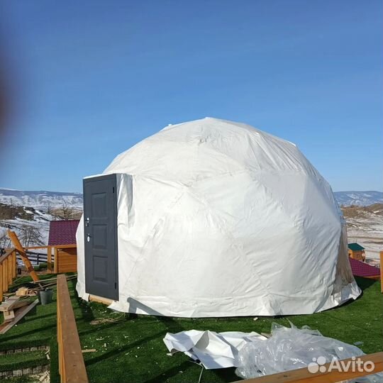 Шатер сфера для глемпинга