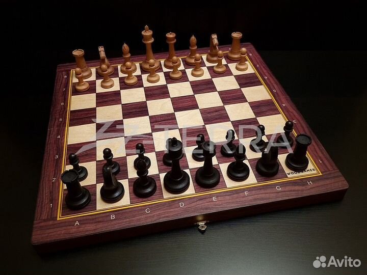 Шахматы Баталия 50 см, бук, утяжеленные