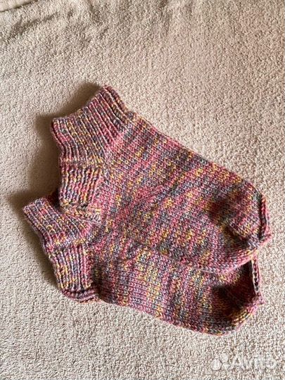 Носки шерстяные вязанные новые