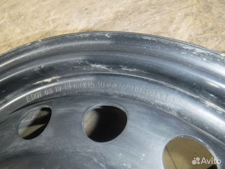 Диск штампованный R15 Hyundai