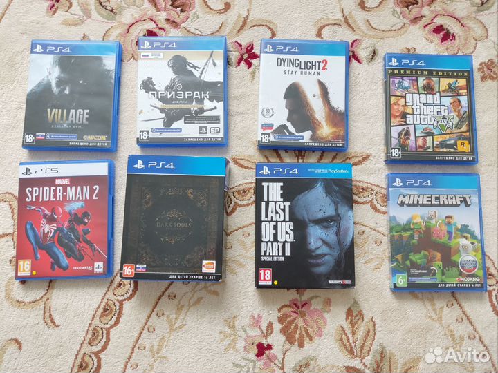 Игры ps4 ps5(цены в описании)