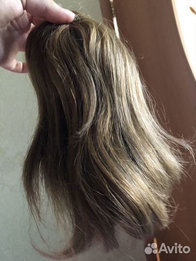 Шиньон из натуральных волос