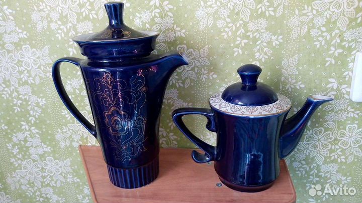 Чайники 1970г. Бронницкий завод фарфор