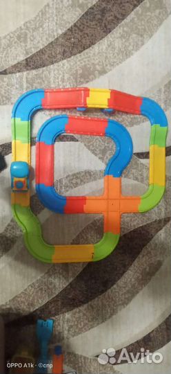 Паровозик музыкальный с подсветкой