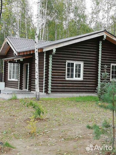 Шлифовка сруба