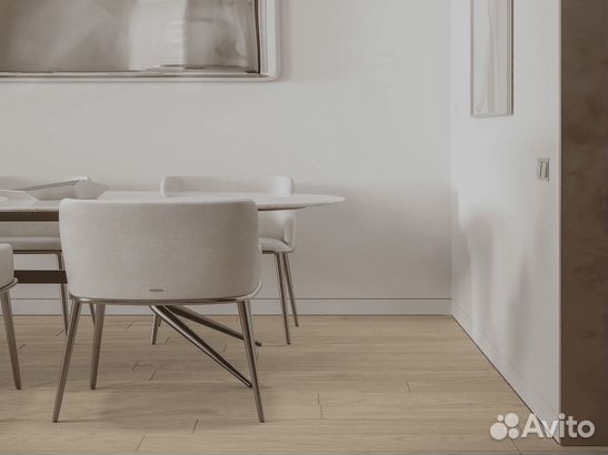 Плинтус скрытый щелевой анодиров-ый 3000 мм