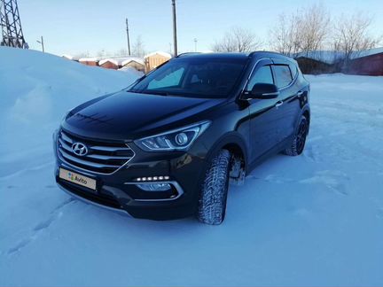 Hyundai Santa Fe 2.2 AT, 2016, 96 000 км