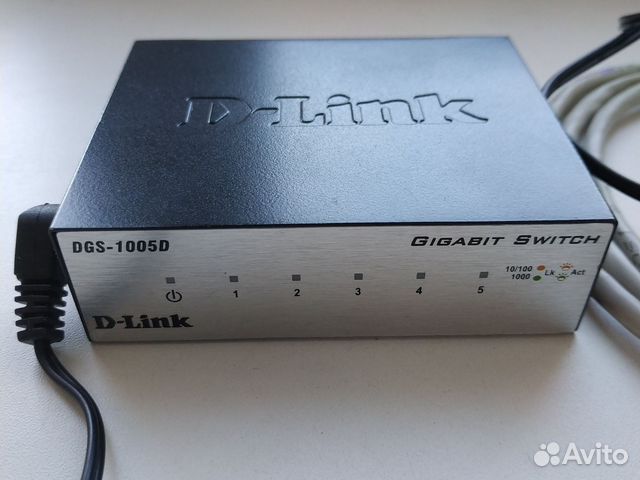 Коммутатор D-Link DGS-1005D 1gb, 5 портов купить в Санкт-Петербурге ...