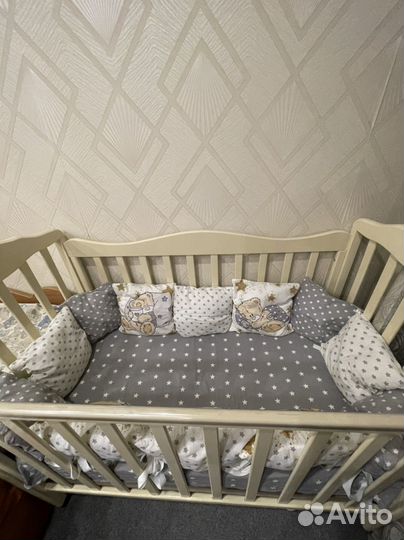 Бортики в детскую кроватку