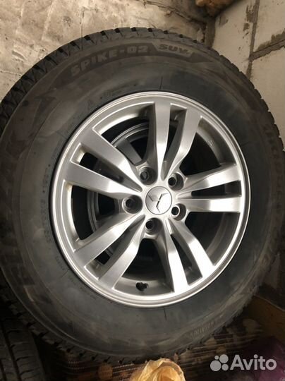 Колеса зимние mitsubishi outlander r16, 215/70/16