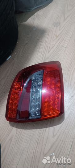 Задание дыодние фонарь на Красной белый 2шт