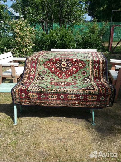 Ковер шерстяной бу