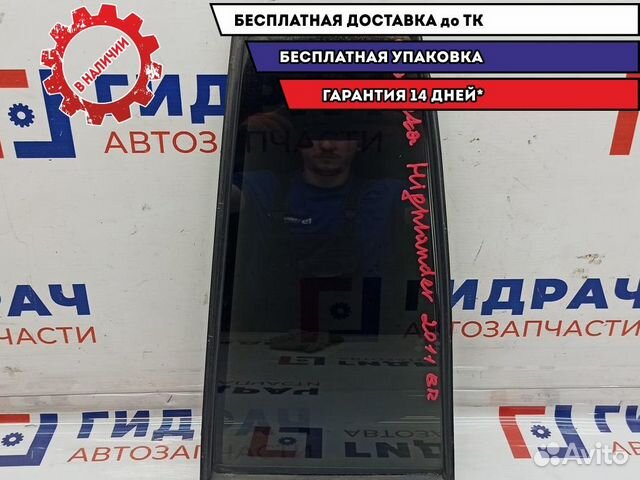 Стекло двери задней правой (форточка) Toyota Highl