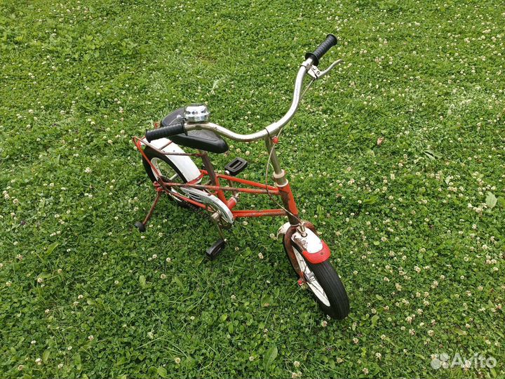 Детский велосипед Дутик Мишутка Мишка СССР