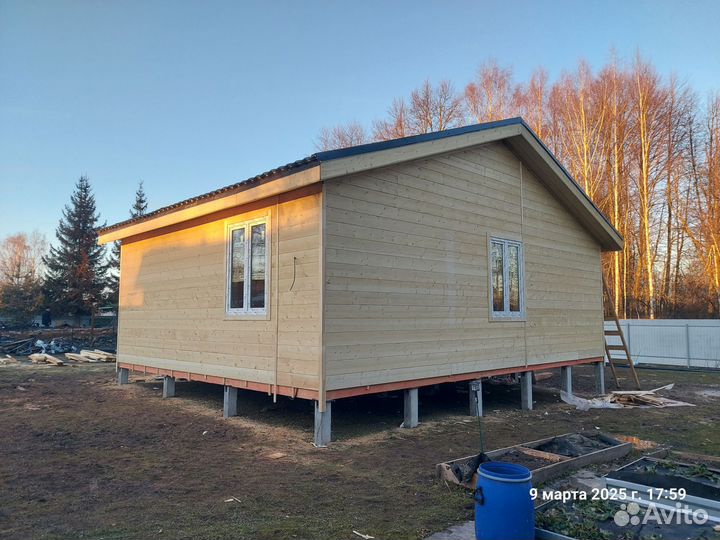 Каркасный дом под ключ 150мм