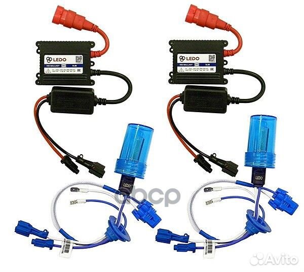 Комплект ксенона H1 4300K ledo 12V 00014LXS ledo