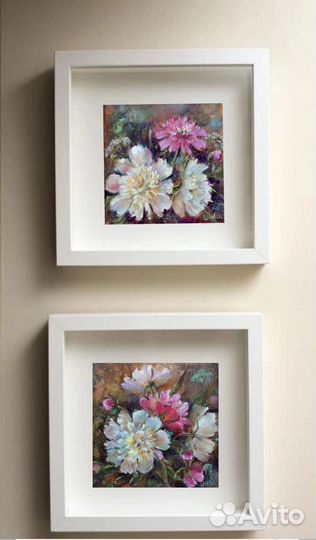 Картина для интерьера Аромат пионов