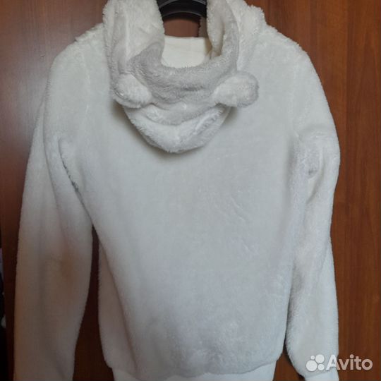 Плюшевая кофта женская L