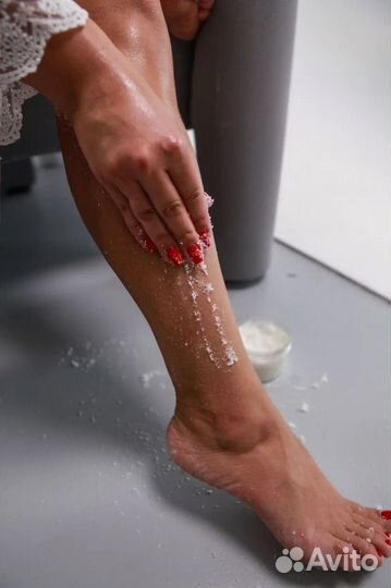 Скраб кокосовый для тела