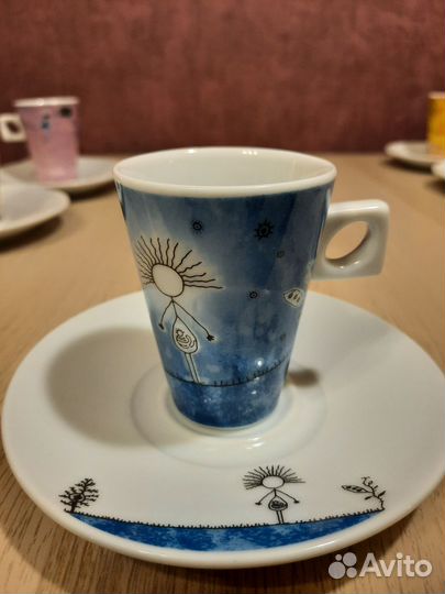 Кофейный сервиз (фарфор), 6 персон