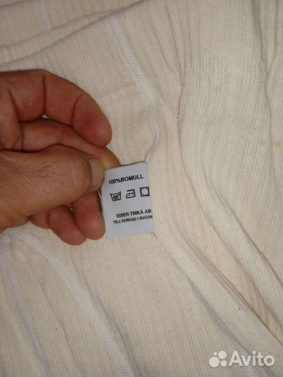 Термобелье кальсоны армии Швеции х/б