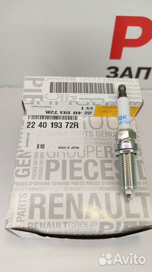 Свеча зажигания renault 224019372R оригинал