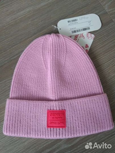 Новая весенняя шапка для девочки 52-54