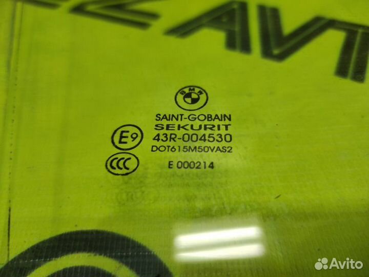 Стекло переднее правое Bmw X5 E70 N55 (3