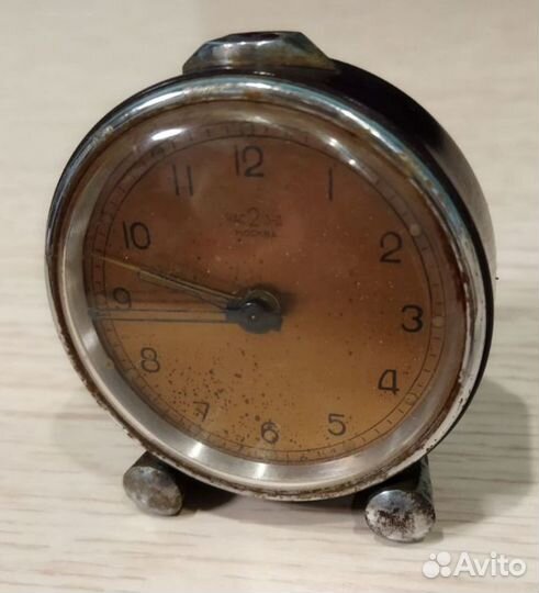 Будильник СССР, 1960-е годы, исправный