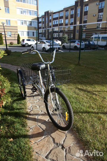 Надежный трёхколесный велосипед трайк байк для пож