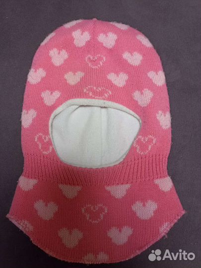 Шапка шлем для девочки