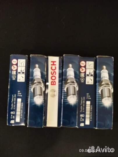 Свечи зажигания bosch double platinum ZR5SPP3320