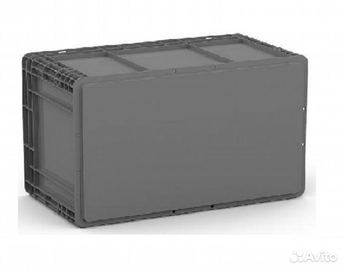 Евроконтейнер EC-6442 (600х400х420 мм) сплошной