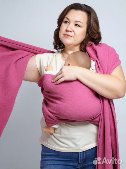 Слинг шарф 4,7м 6 р-р, новый