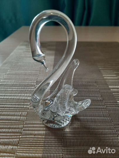 Статуэтка хрустальная Лебедь СССР