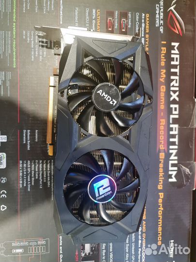 Видеокарта RX 570 4GB