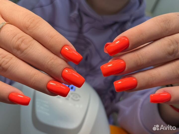 Маникюр комплекс с покрытием