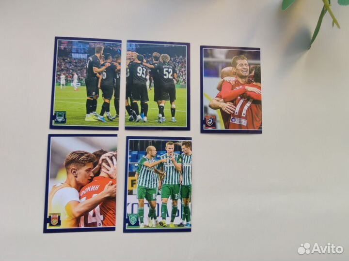 Наклейки Премьер лига футбол Panini