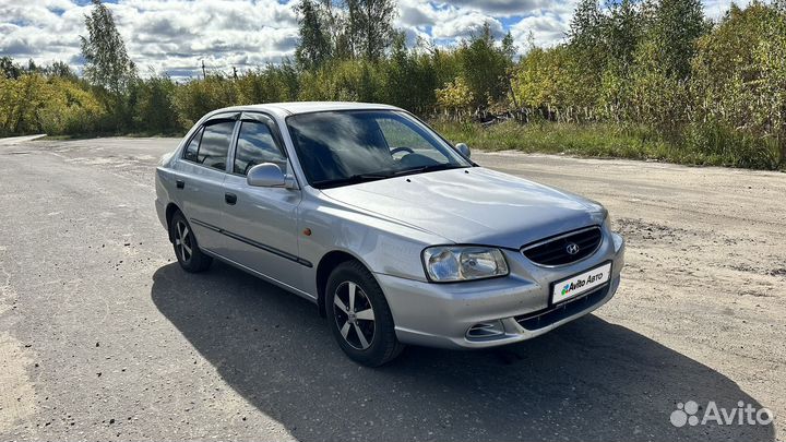 Hyundai Accent 1.5 МТ, 2007, 204 109 км