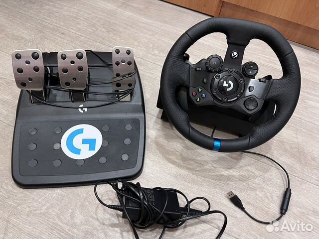 Игровой руль logitech g923 racing