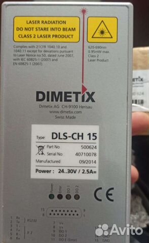 Лазерный дальномер Dimetix DLS-CH15 / DLS-CH30