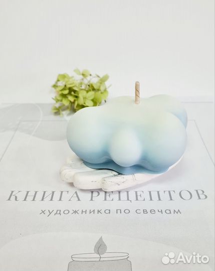 Ароматическая свеча ручной работы