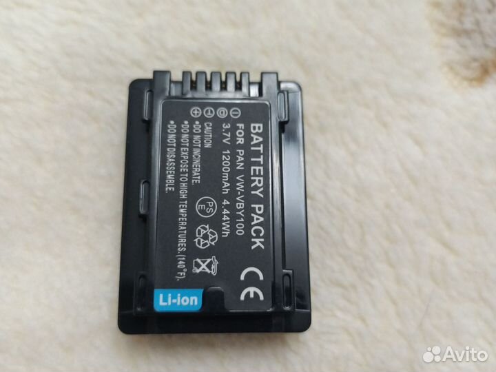 Аккумулятор для фотоаппарата Panasonic