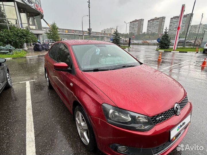 Volkswagen Polo 1.6 AT, 2012, 157 543 км