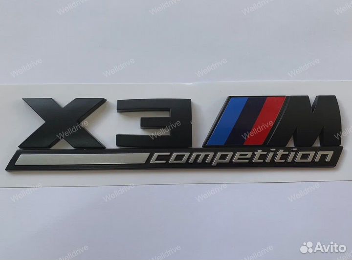 Шильд X3M Competition BMW X3 E83 матовый