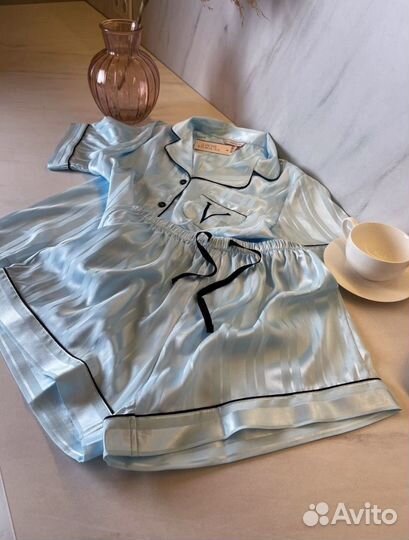 Атласные пижамки (42/44/46)