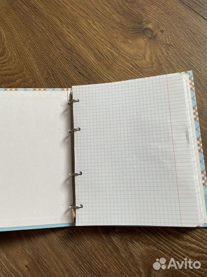 Тетрадь на кольцах a4