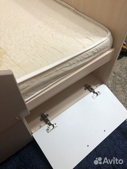 Детская кровать дельфин с матрасом